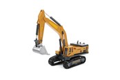 Leluautot - Toi-Toys METAL Construction vehicle Excavator with tracks 1:55 - 21528A