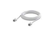 Verkkokaapelit - Ubiquiti UniFi Premium Patch Cable Outdoor White 5M - Valkoinen - 5m - UACC-Cable-Patch-Outdoor-C6A-5M-W
