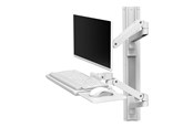 Näytön kiinnitys - Ergotron LX Pro mounting kit - for LCD display / keyboard / mouse - white - 45-696-290