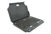 Näppäimistöt - Gamber-Johnson LLC BACK LIT 2-IN-1 KBD GALAXY TAB - Näppäimistö & Foliosetti - Saksa - Musta - 7160-1869-02