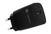 Puhelin - Adapterit & Laturit - Natec Ribera power adapter - GaN - USB 24 pin USB-C - 30 Watt - NUC-2141