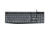 Näppäimistöt - iBOX Eris - keyboard - QWERTY - grey black Input Device - Näppäimistö - Harmaa - IKC2010G