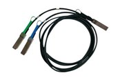 Verkkokaapelit - Mellanox LinkX 200GBase direct attach cable - 1 m - Musta - 1m - MCP7H50-H001R30