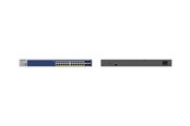 Kytkimet - Netgear Smart GS728TXUP - v3 - switch - 24 ports - smart - rack-mountable - GS728TXUP-300EUS