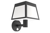 Valaisimet - EGLO Altilia Solar Wall with Sensor Black/White - 901073