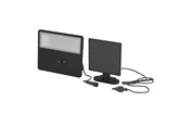 Valaisimet - EGLO Panettieri Solar Wall 1500LM with Sensor Black/White - 901086