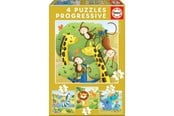 Palapelit - Educa 12-16-20-25 Wild Animals - 80-17147