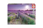 Palapelit - Educa 1000 Bike In A Lavender Field - 80-19255