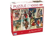 Palapelit - Tactic Vintage Christmas Cards 1000 pcs puzzle - 59223