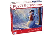 Palapelit - Tactic Happy Snowman 1000 pcs puzzle - 59222
