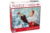 Palapelit - Tactic Girl with Red Mittens 1000 pcs puzzle - 59221