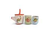 Vauva- ja taaperolelut - Filibabba Neoprene bath toys - Dino activity cups - FI-03645