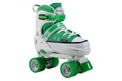 Ulkoleikit - Hudora Roller Skates Sneaker Green Size 32-35 - 22077