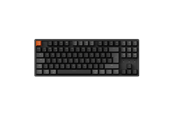 Näppäimistöt - Keychron K8 v2 RGB QMK Wireless Hot Swap QMK - Super Red - Pelinäppäimistö - ilman numpadia - Pohjoismainen - Musta - K8X-J1Z-BO