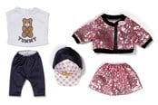 Nuket & tarvikkeet - Baby Born Glam Outfit 43 cm Doll clothes set - 837320