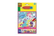 Luovat leikit - SES Creative Colour with Water Fantasy Colouring Book - S00133
