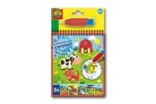Luovat leikit - SES Creative Colour with Water Farm Colouring Book - S00132