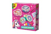 Luovat leikit - SES Creative Diamond Painting Wooden Jewellery Boxes - Unicorn - 14138