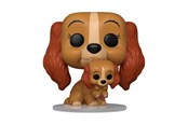 Fanituotteet - Funko! - Pop! Disney: Lady and the Tramp - Lady with Puppy 10cm - Figuuri - 83568