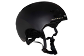 Ulkoleikit - Hudora Skater Helmet with Kled and Led Black Size S (53-55cm) - 84178