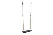 Ulkoleikit - Hudora Rubber Swing Black - 72175/00