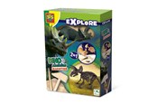 Luovat leikit - SES Creative Explore Dino and skeleton excavation 2 in 1 - Triceratops - 25093