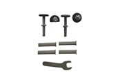 Vauvatarvikkeet - BabyDan Fittings for Asta/Premier/Avantgarde Safety Gates grey - 300547