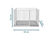 Vauvatarvikkeet - BabyDan Flex Square White - 501031