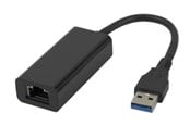 Verkkokortit (verkkosovittimet, tulostuspalvelimet jne.) - Deltaco USB-A Gigabit Network Adaptor - USB3-GIGA-MAPT