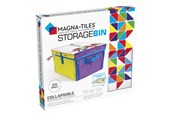 Rakennussarjat - Magna-Tiles Storage Bin & Interactive Play-Mat - 90219