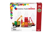 Rakennussarjat - Magna-Tiles Builder 32-Piece Magnetic Building Set - 90226