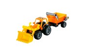 Leluautot - Cavallino Toys - Tractor with Front Loader and Trailer - 2772CN01
