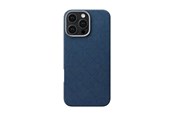 Puhelin - Kannet ja kotelot - PITAKA Tactile Woven Case PTK Dark Blue - iPhone 16 Pro Max - KI1603PTKP
