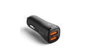 Puhelin - Adapterit & Laturit - Spigen Essential 30W Car Charger EV302 - black - ACP08700