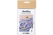 Askartelu- ja taidetarvikkeet - Creativ Company - Mini Hobbyset Jewelry Shrink Wrap Bracelets Purple - 977614