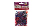 Luovat leikit - Loom bands Polka Dots Set 600pcs. - WS-632921