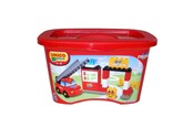 Rakennussarjat - Unico - Fire Brigade in Box 40pcs - 8548