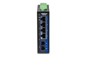 Kytkimet - TRENDnet TI-G51SC - Version v1.0R - switch - industrial with multimode SC port - 5 ports - TAA Compliant - TI-G51SC