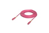 Verkkokaapelit - Ubiquiti UniFi OM4 Duplex LC UPC Fiber Patch Cable 15m - Pinkki - 15 meter - UACC-OFC-M2-LULU-15M