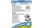 Pölypussi - hanestroem Vacuum Cleaner Bags K57 - 5 pcs - K57