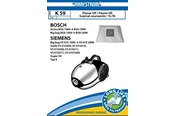 Pölypussi - hanestroem Vacuum Cleaner Bags K59 - 5 pcs - K59