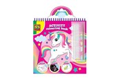 Luovat leikit - SES Creative Activity Colouring book glitter 3 in 1 - 3 activities in 1 colouring book - 00117
