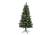 Sisustus - NORDIC WINTER Christmas tree artificial PVC - 200X106 cm - "ALEX" Class B - 780-117