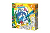 Luovat leikit - SES Creative Colour by Numbers - Triangular Pens - 14690