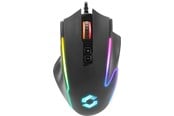 Hiiret - Speed-Link Speedlink DECUS NX RGB Gaming Mouse - Rubber Black - Pelihiiri - Optinen - 6 painiketta - Musta - SL-680024-RRBK