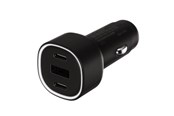 Puhelin - Adapterit & Laturit - Vivanco Super fast 60W Car charger 2xUSB-C 30W/USB-A 18W - 64341