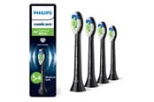 Sähköhammasharjat - Philips Hammasharjan vaihtopäät Sonicare Optimal White - 4 pcs - Black - HX6064/88