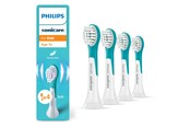 Sähköhammasharjat - Philips Hammasharjan vaihtopäät Sonicare For Kids - White - 4 pcs - HX6034/90