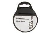 Harrastustarvikkeet - Creativ Company - Satin ribbon Black 15m - 524502