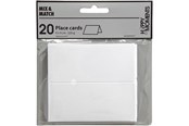 Paperit, valokuvapaperit ja tarrat - Creativ Company - Name cards Off-white 20 pcs. - 228722